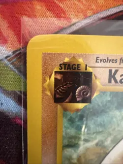 Pokemon TCG Kabuto 50/62 Non-Holo Fossil Set 1999 LP - Image 2