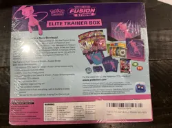 Pokemon TCG Sword & Shield Fusion Strike Elite Trainer Box Factory Sealed SWSH08 - Image 2