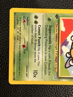 Ledyba - Pokemon Neo Genesis First 1st Edition #63 - Common - Image 3