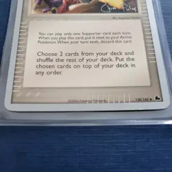 Pokemon Oracle 138/144 World Championships 2004 Regular Light Played *FREE SHIP* - Image 3