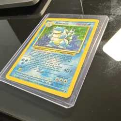 Blastoise 2/102 Base Set Holo Rare 100 HP Pokemon TCG - Image 2