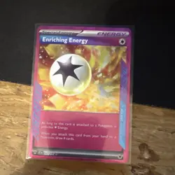 Pokemon Enriching Energy 191/191 Sv08: Surging Sparks ACE SPEC Rare Holo - Image 1