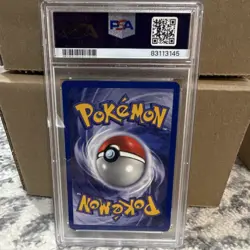 Pokemon 1999 Jungle Pikachu 1st Edition PSA 8 #60/64 Regular English TCG - Image 2