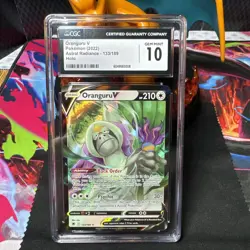 Oranguru V 133/189 - CGC Gem Mint 10 - Astral Radiance - Pokemon TCG 2022 - Image 1
