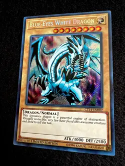 🔥 YUGIOH • BLUE-EYES WHITE DRAGON • CT14-EN002 • SECRET RARE • LIMITED • VLP 🔥 - Image 3
