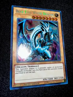 🔥 YUGIOH • BLUE-EYES WHITE DRAGON • CT14-EN002 • SECRET RARE • LIMITED • VLP 🔥 - Image 5