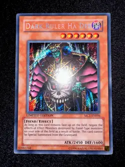 🔥 YUGIOH • DARK RULER HA DES • MC1-EN006 • SECRET RARE • LIMITED • VLP 🔥 - Image 4