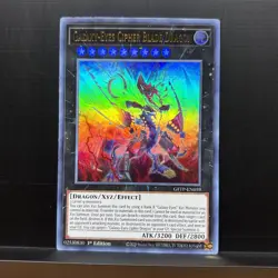 Yugioh Galaxy-Eyes Cipher Blade Dragon GFTP-EN059 Ultra Rare 1st Ed NM - Image 1