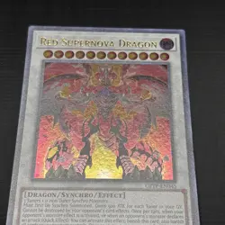 🔥YUGIOH • RED SUPERNOVA DRAGON • ULTRA RARE • GFTP-EN045 • 1st EDITION • NM🔥 - Image 2