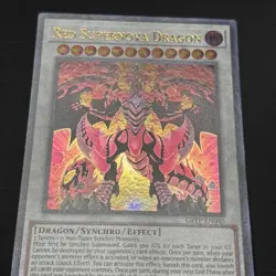 🔥YUGIOH • RED SUPERNOVA DRAGON • ULTRA RARE • GFTP-EN045 • 1st EDITION • NM🔥 - Image 3