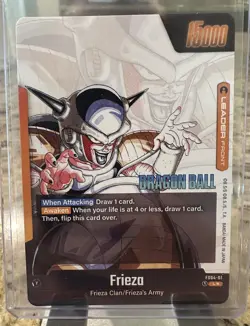 Frieza - FS04-01 Gold Leader Manga Booster 02 Dragon Ball Card English - Image 2