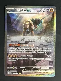 Pokemon TCG Ting-Lu EX Paldea Evolved 263/193 🔥 NM Pokemon Card - Image 1