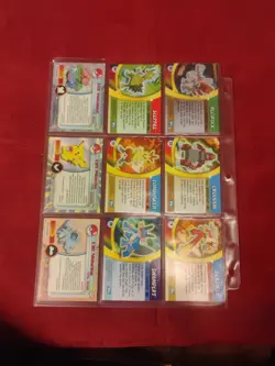 Lot Of 9 Pokemon Advanced Challenges Cards Lightly Played To Moderate Playing... - Image 2