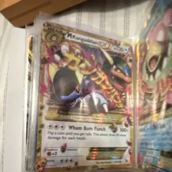 Pokemon TCG M Kangaskhan EX Holo Card Lot - English Standard Size - Image 1