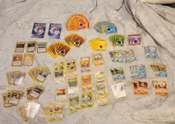 Lot Of 146 Pokemon Cards Mostly Base Set Unlimited. A Few Jungle And Some... - Image 1