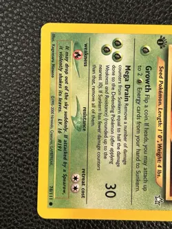SUNKERN - 78/111 - Neo Genesis - Pokemon Card - NM 1st Edition - Image 3
