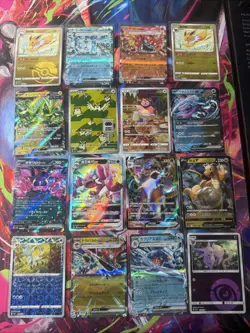 Pokemon 16 Card Lot nm V Max Mega Amazing Ex HOLO Rare Hits Only F5 - Image 1