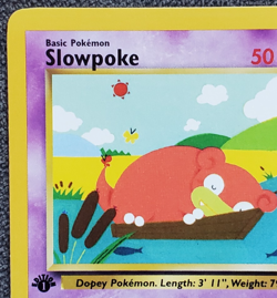 1st Edition Slowpoke - Team Rocket - #67/82 - Vintage Pokemon Card 2000 WOTC - Image 2