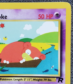 1st Edition Slowpoke - Team Rocket - #67/82 - Vintage Pokemon Card 2000 WOTC - Image 3