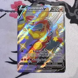 Pokemon TCG Centiskorch, Boltund, Grimmsnarl, Dubwool V Holo Card Lot - 4 Cards - Image 1