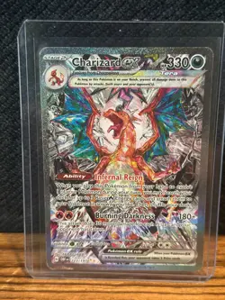 Pokemon TCG Charizard ex Obsidian Flames 223/197 Special Illustration Rare Card - Image 1