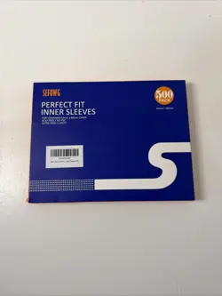 500 Count Precise -Fit 63 x 88 mm Clear Inner Card Sleeves, Transparent Soft Car - Image 1