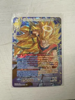 SS3 Son Goku, Premonitions Of A Fierce Battle SPR Dragon Ball Super Card Game - Image 1