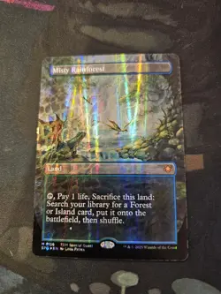 Magic The Gathering - Misty Rainforest -Tarkir Dragonstorm Special Guest - Image 3