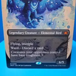 Maha, Its Feathers Night (Borderless) Bloomburrow Regular - Image 2