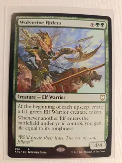 Wolverine Riders Commander: Kaldheim Regular - Image 1