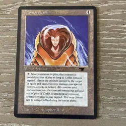 Tawnos's Coffin MTG - Antiquities - Rare - LP/MP Magic: The Gathering Free Ship - Image 1