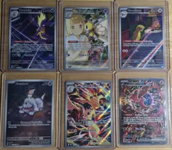 Pokemon Full Art Lot 6 Cards Total Near Mint Condition - Image 1