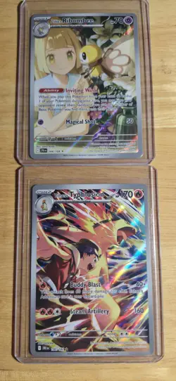 Pokemon Full Art Lot 6 Cards Total Near Mint Condition - Image 3