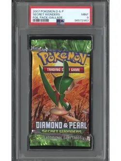 2007 Pokemon Diamond & Pearl Secret Wonders PSA 9 Gallade Artwork - Image 1