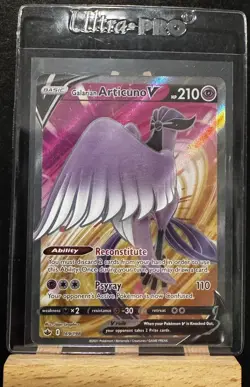 Pokemon Galarian Articuno V Full Art (169/198) Sword And Shield Chilling Reign - Image 1