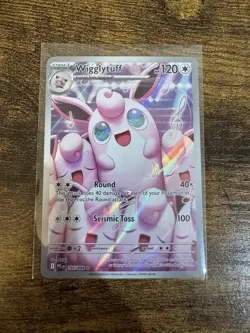 Pokemon Wigglytuff 105/094 Me02: Phantasmal Flames Holo Illustration Rare 120 HP - Image 1