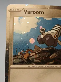 GALAXY SWIRL Pokemon Scarlet & Violet Varoom SVP 026 Cosmos Black Star Promo - Image 2
