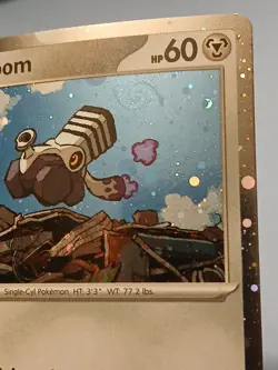 GALAXY SWIRL Pokemon Scarlet & Violet Varoom SVP 026 Cosmos Black Star Promo - Image 3