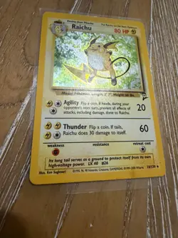 Pokemon Base Set 2 Raichu Holo #16/130 NM - Image 2