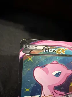 Pokemon Mew EX (Full Art) RC24/RC25 Legendary Treasures: Radiant Collection Holo - Image 2