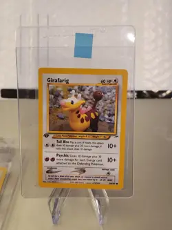 4, Pokemon TCG Girafarig Neo Destiny 66 Regular 1st Edition Commons - Image 2