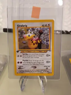 4, Pokemon TCG Girafarig Neo Destiny 66 Regular 1st Edition Commons - Image 4