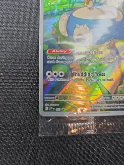 Pokemon TCG Snorlax SVP 051 Scarlet & Violet Black Star Promo Sealed - Image 3
