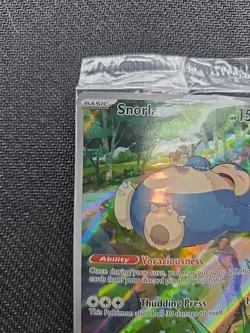 Pokemon TCG Snorlax SVP 051 Scarlet & Violet Black Star Promo Sealed - Image 4