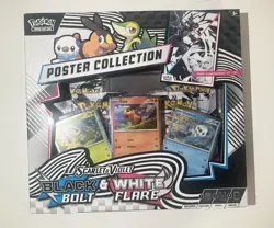BRAND NEW POKEMON BLACK BOLT & WHITE FLARE POSTER COLLECTION - FACTORY SEALED - Image 1