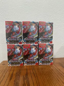 Pokemon TCG: Scarlet and Violet Paradox Rift Build and Battle Box Lot of 6 820650854217 - Image 1