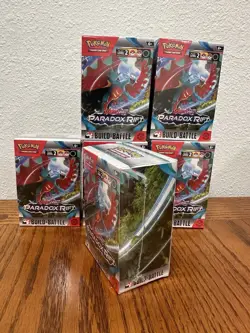 Pokemon TCG: Scarlet and Violet Paradox Rift Build and Battle Box Lot of 6 820650854217 - Image 2