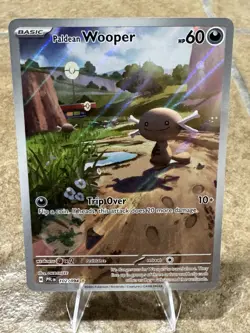 Paldean Wooper Holo Illustration Rare 102/094 Pokemon TCG PFL NM - Image 1