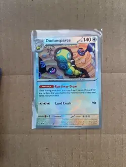Pokemon TCG Temporal Forces Dudunsparce 129/162 Holo Rare NM/M - Image 1