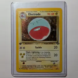Pokemon Electrode 2/64 Jungle Holo Rare Unlimited WOTC 1999 1st Edition - Image 1